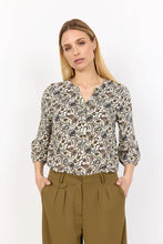 Load image into Gallery viewer, Blue Printed Blouse - Soya Concept