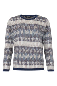 Printed Pullover Grey - Sunday