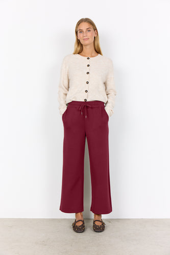 Banu Sweatpants - Dark Red - SoyaConcept