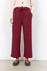 Banu Sweatpants - Dark Red - SoyaConcept