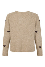 Load image into Gallery viewer, Walnut Heart Print Cardigan - Sunday