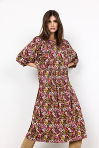 26295- Marica Foral Dress - Soya Concept
