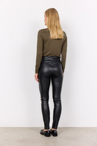 26592 - PU Leather Pants - Soya Concept