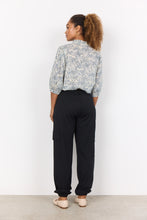 Load image into Gallery viewer, 26627- Cargo Style Relaxed Fit Trousers- Black- Soya Concept