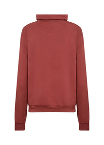 Banu Sweatshirt - Rusty Red - Soya Concept