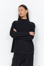 Load image into Gallery viewer, Black Soft Crewneck - Soya Concept