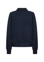 Load image into Gallery viewer, Navy Collared Blouse - Soya Concept