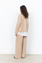 Load image into Gallery viewer, Camel Sweatshirt With Blouse - Soya Concept