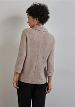Load image into Gallery viewer, 322238 roll neck knit mocha beige Street One