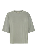 Load image into Gallery viewer, 5492 - Short Sleeve Sweatshirt Agave Green - Fransa