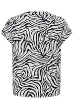 Load image into Gallery viewer, Zebra Print Blouse - b.young