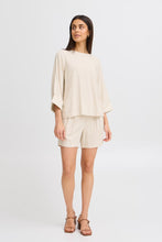 Load image into Gallery viewer, 5454- Whisper White Linen Top- Fransa