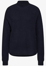 Load image into Gallery viewer, 302902- Navy Turtleneck Jumper - Street One