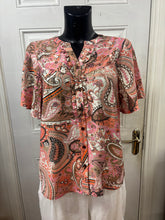 Load image into Gallery viewer, Pink Floral Pattern Blouse - Brandtex