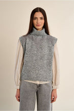 Load image into Gallery viewer, Ash Grey Sleeveless Sweater - Molly Bracken