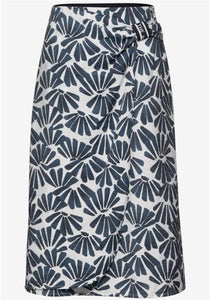 361515 - Print Wrap Skirt - Cecil