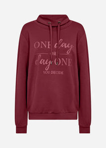 Dark Red Hoodie - Soya Concept