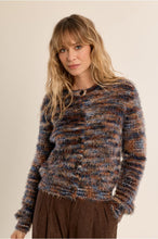 Load image into Gallery viewer, Denim Blue Knitted Cardigan - Molly Bracken