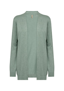 33522 - Knitted Cardigan -Green - Soya Concept