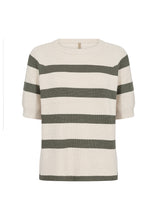 Load image into Gallery viewer, 33626 - Striped Top - Green - Soya Concept