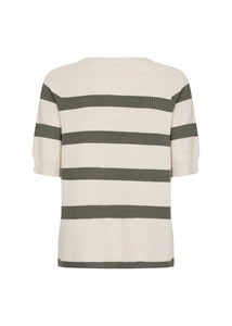 33626 - Striped Top - Green - Soya Concept