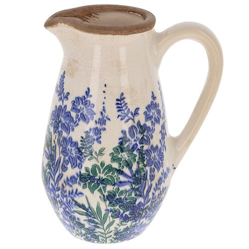 346201 - Indigo Garden Pitcher Vase - Joe Davis