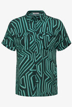 Load image into Gallery viewer, 344907 Printed Blouse with Pockets - Cecil