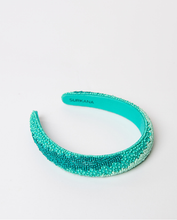 Load image into Gallery viewer, 921 - Beaded Headband - Turquoise - Surkana