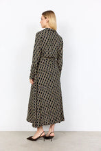 Load image into Gallery viewer, Black Print Dress - Soya Concept