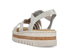 Load image into Gallery viewer, Silver Sandal - Rieker
