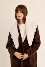 Load image into Gallery viewer, Ladies Knitted Scarf Off White - Molly Bracken