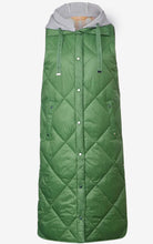 Load image into Gallery viewer, 220218- Green Long Padded Gillet - Street One