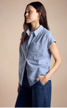 Load image into Gallery viewer, 344808 - Blue Strip Collar Blouse - Street Onne