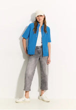 Load image into Gallery viewer, 321631 - Blue Zip Up Jacket - Cecil