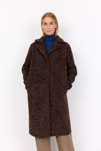 Load image into Gallery viewer, Long-Line Teddy Jacket- SoyaConcept