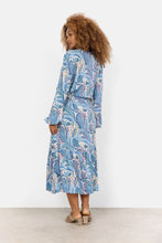 Load image into Gallery viewer, 40551- Blue Print Donia Dress -Soya Concept