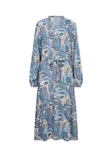 Load image into Gallery viewer, 40551- Blue Print Donia Dress -Soya Concept