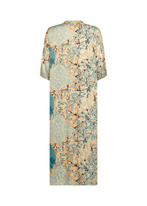 40644~ Emly Print Silk Dress - Soya Concept