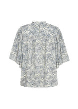 Load image into Gallery viewer, 40766- Paisley Print Cotton Blouse- Sky Blue- Soya Concept