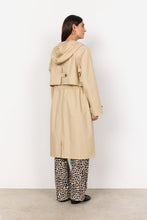Load image into Gallery viewer, Beige Trench Style Coat - Soya Concept