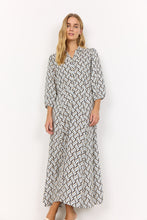 Load image into Gallery viewer, Geometric Print Shirt Dress - Soya Concept