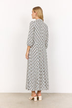 Load image into Gallery viewer, Geometric Print Shirt Dress - Soya Concept