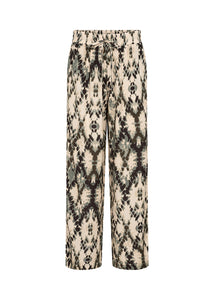 Printed Straight-Leg Pants - Soya Concept