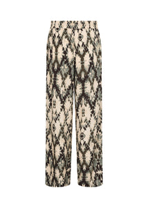 Printed Straight-Leg Pants - Soya Concept