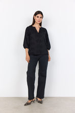 Load image into Gallery viewer, Embroidered Blouse - Black - SoyaConcept