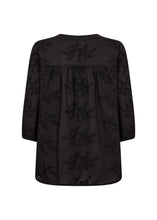 Load image into Gallery viewer, Embroidered Blouse - Black - SoyaConcept