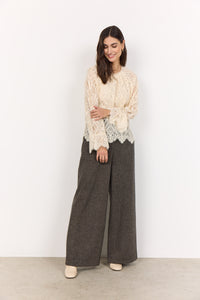 Cream Lace Blouse - SoyaConcept