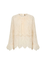 Load image into Gallery viewer, Cream Lace Blouse - SoyaConcept