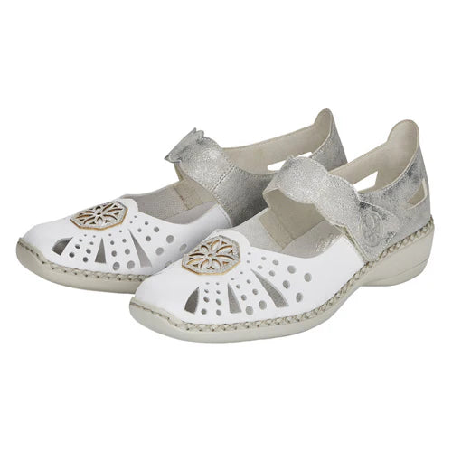 41368-80 - Sliver Low-Wedge Shoe - Rieker