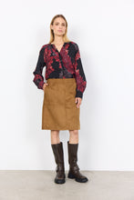 Load image into Gallery viewer, Red Floral Blouse - SoyaConcept
